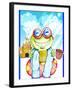 Summer Froggy-Valarie Wade-Framed Giclee Print