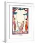 Summer, from "Gazette Du Bon Ton," 1925-Georges Barbier-Framed Giclee Print