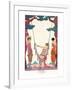 Summer, from "Gazette Du Bon Ton," 1925-Georges Barbier-Framed Giclee Print