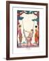 Summer, from "Gazette Du Bon Ton," 1925-Georges Barbier-Framed Giclee Print