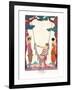 Summer, from "Gazette Du Bon Ton," 1925-Georges Barbier-Framed Giclee Print