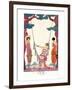 Summer, from "Gazette Du Bon Ton," 1925-Georges Barbier-Framed Giclee Print