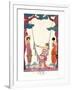 Summer, from "Gazette Du Bon Ton," 1925-Georges Barbier-Framed Giclee Print