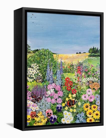 Summer from the Four Seasons (One of a Set of Four)-Hilary Jones-Framed Stretched Canvas