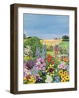 Summer from the Four Seasons (One of a Set of Four)-Hilary Jones-Framed Giclee Print