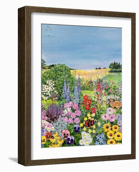 Summer from the Four Seasons (One of a Set of Four)-Hilary Jones-Framed Giclee Print