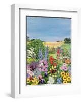 Summer from the Four Seasons (One of a Set of Four)-Hilary Jones-Framed Giclee Print