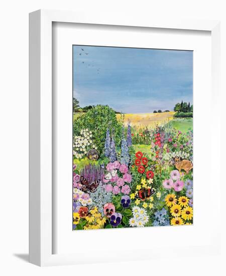 Summer from the Four Seasons (One of a Set of Four)-Hilary Jones-Framed Giclee Print