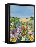 Summer from the Four Seasons (One of a Set of Four)-Hilary Jones-Framed Stretched Canvas