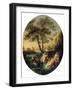 Summer (From the Series the Four Season)-Pierre-Antoine Quillard-Framed Giclee Print