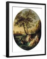 Summer (From the Series the Four Season)-Pierre-Antoine Quillard-Framed Giclee Print