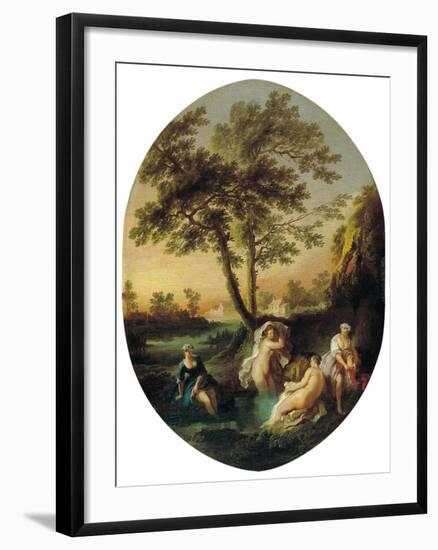 Summer (From the Series the Four Season)-Pierre-Antoine Quillard-Framed Giclee Print
