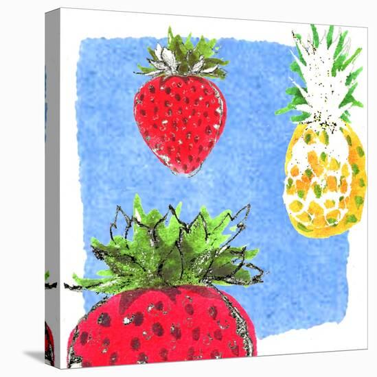 Summer Fruit-Anna Platts-Stretched Canvas