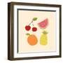 Summer Fruits II-Cheryl Warrick-Framed Art Print