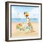 Summer Fun at the Beach II-Beth Grove-Framed Art Print