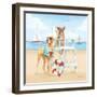 Summer Fun at the Beach IV-Beth Grove-Framed Art Print