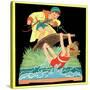 Summer Fun - Child Life-Hazel Frazee-Stretched Canvas