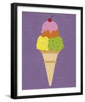 Summer Fun I-Clara Wells-Framed Giclee Print