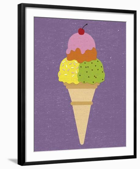 Summer Fun I-Clara Wells-Framed Giclee Print