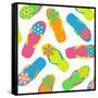 Summer Fun I-Mindy Sommers-Framed Stretched Canvas