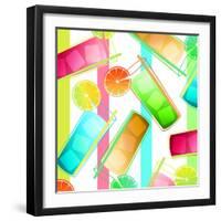 Summer Fun III-Mindy Sommers-Framed Giclee Print