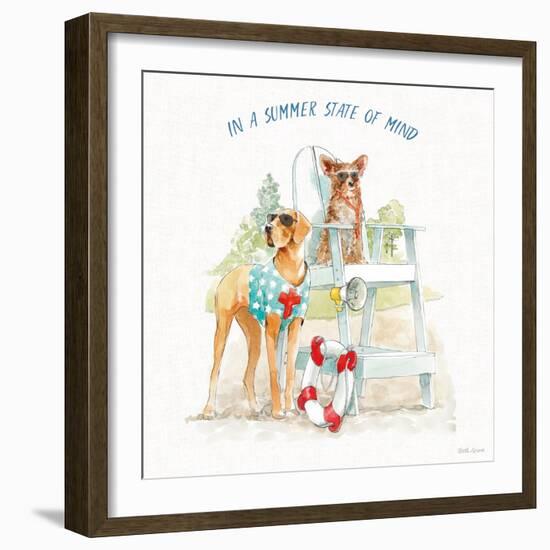 Summer Fun IV-Beth Grove-Framed Art Print