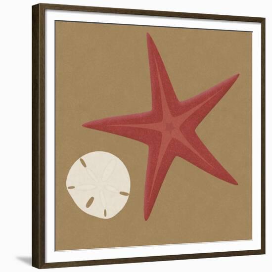 Summer Fun: Starfish-BG^Studio-Framed Art Print