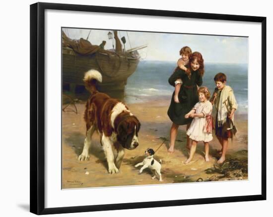 Summer Fun-Arthur Elsley-Framed Premium Giclee Print