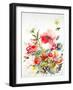 Summer Garden One-Karin Johannesson-Framed Art Print