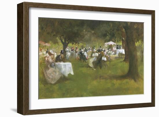 Summer Garden Party-Albert Chevallier Tayler-Framed Giclee Print