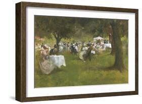 Summer Garden Party-Albert Chevallier Tayler-Framed Giclee Print