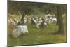 Summer Garden Party-Albert Chevallier Tayler-Mounted Giclee Print