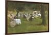 Summer Garden Party-Albert Chevallier Tayler-Framed Giclee Print