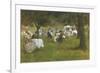 Summer Garden Party-Albert Chevallier Tayler-Framed Giclee Print