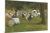 Summer Garden Party-Albert Chevallier Tayler-Mounted Giclee Print