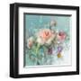 Summer Garden Roses-Danhui Nai-Framed Art Print