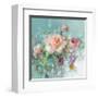 Summer Garden Roses-Danhui Nai-Framed Art Print