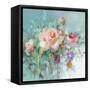 Summer Garden Roses-Danhui Nai-Framed Stretched Canvas