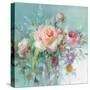 Summer Garden Roses-Danhui Nai-Stretched Canvas