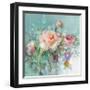 Summer Garden Roses-Danhui Nai-Framed Art Print