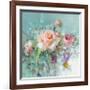 Summer Garden Roses-Danhui Nai-Framed Art Print