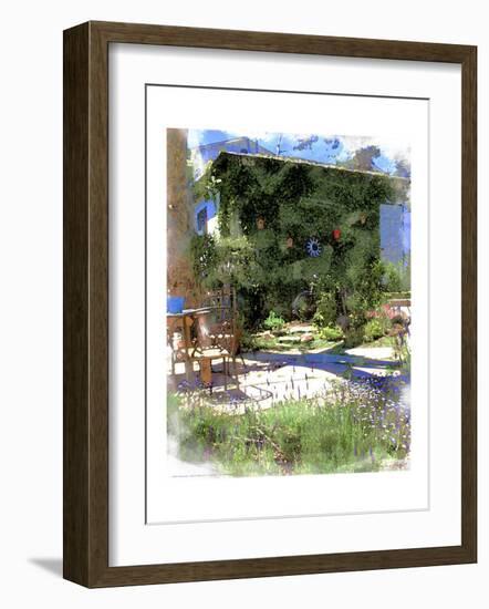 Summer Garden, Venice Beach, California-Nicolas Hugo-Framed Giclee Print