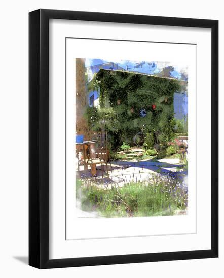 Summer Garden, Venice Beach, California-Nicolas Hugo-Framed Giclee Print
