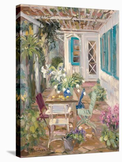Summer Garden-Allayn Stevens-Stretched Canvas