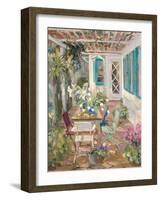 Summer Garden-Allayn Stevens-Framed Art Print