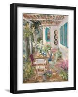 Summer Garden-Allayn Stevens-Framed Art Print