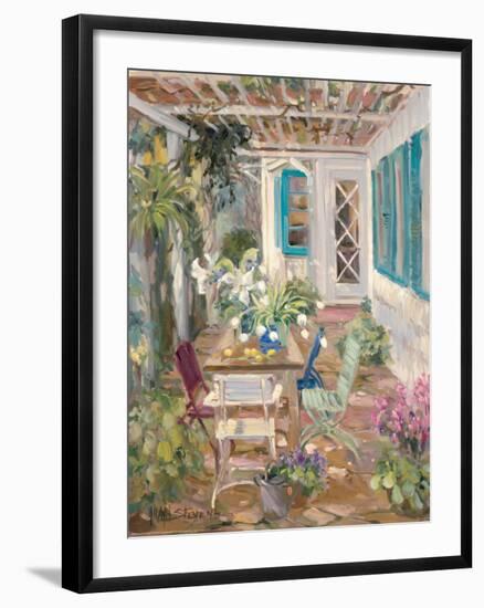 Summer Garden-Allayn Stevens-Framed Art Print