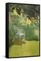 Summer Garden-Valerie Daniel-Framed Stretched Canvas