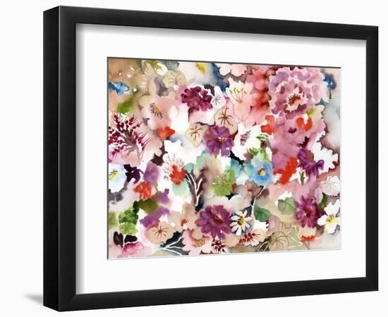 Summer Garden-Neela Pushparaj-Framed Giclee Print