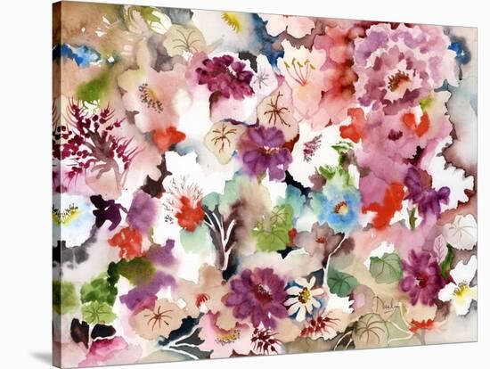 Summer Garden-Neela Pushparaj-Stretched Canvas